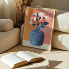 Blue White Vase