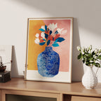 Blue White Vase