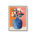 Blue White Vase