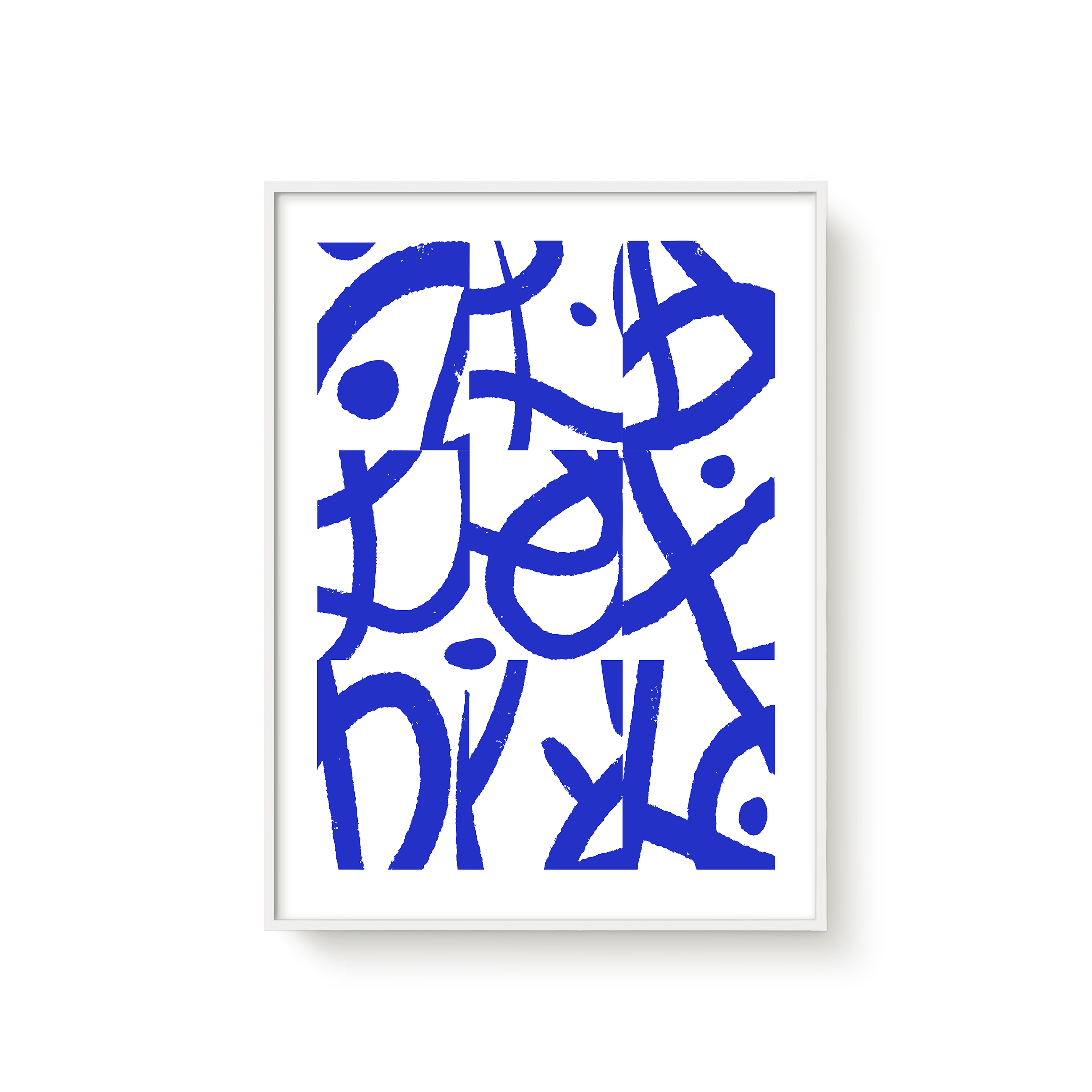 Cobalt Line White