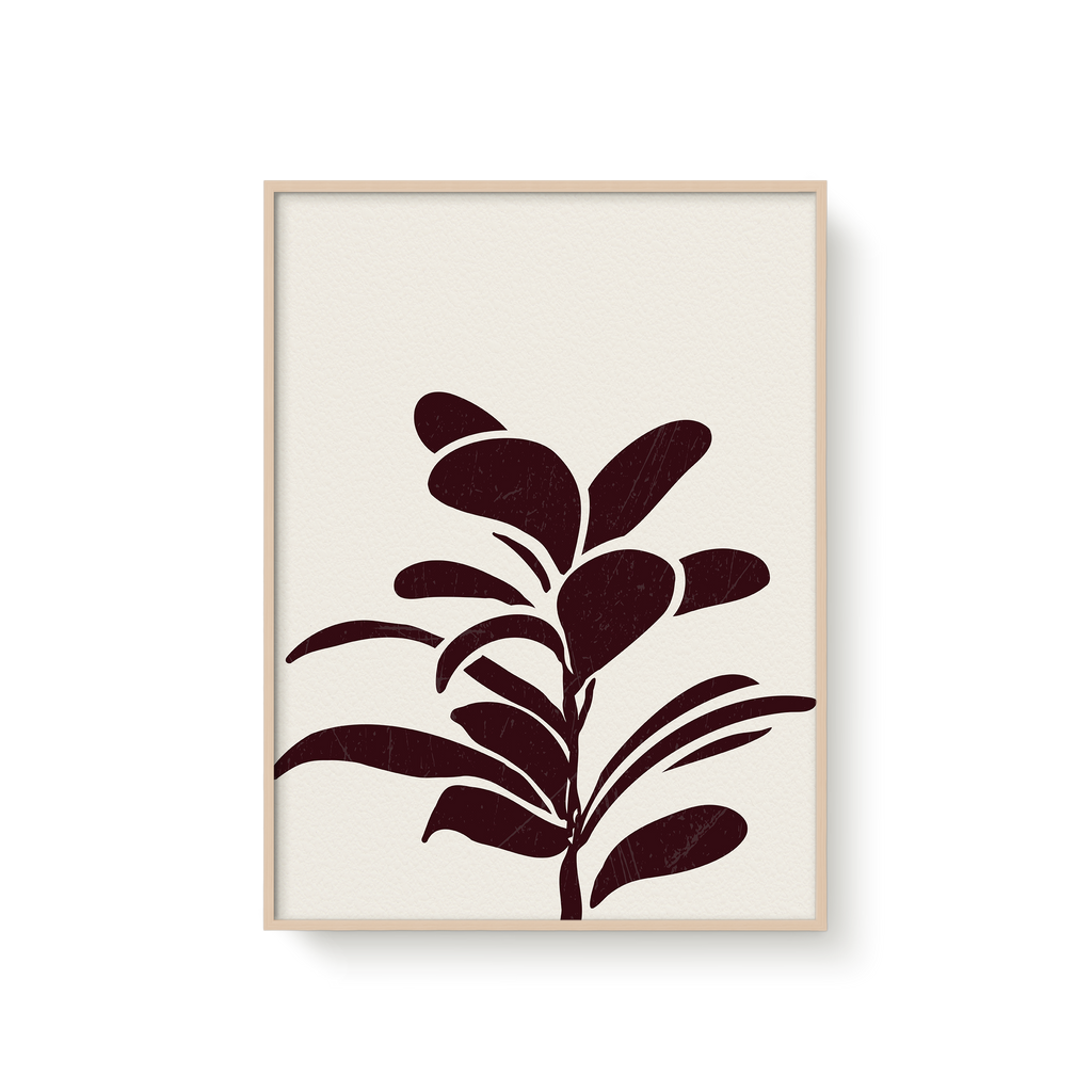 Plant Leaf White 02