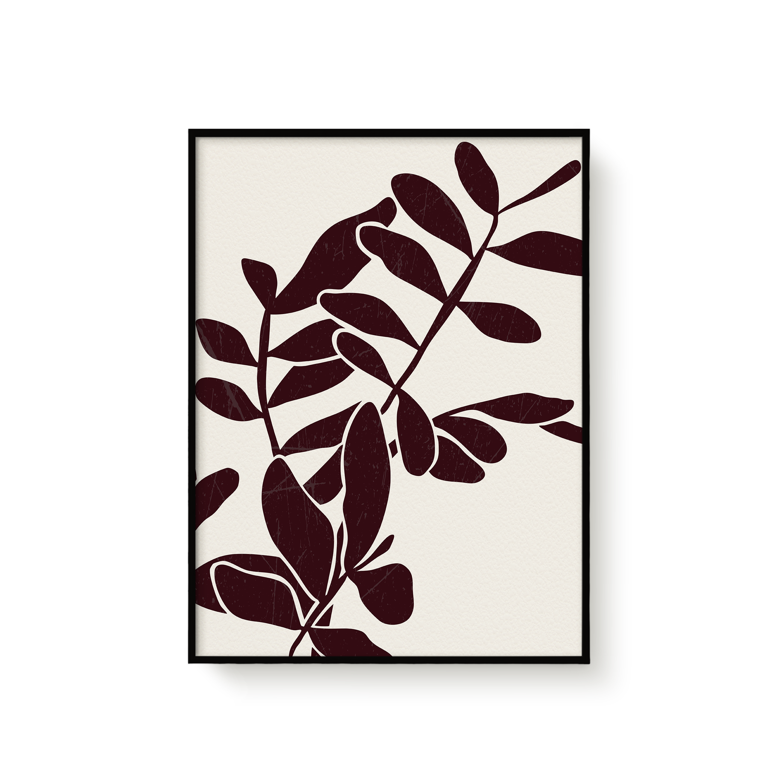 Plant Leaf White 03