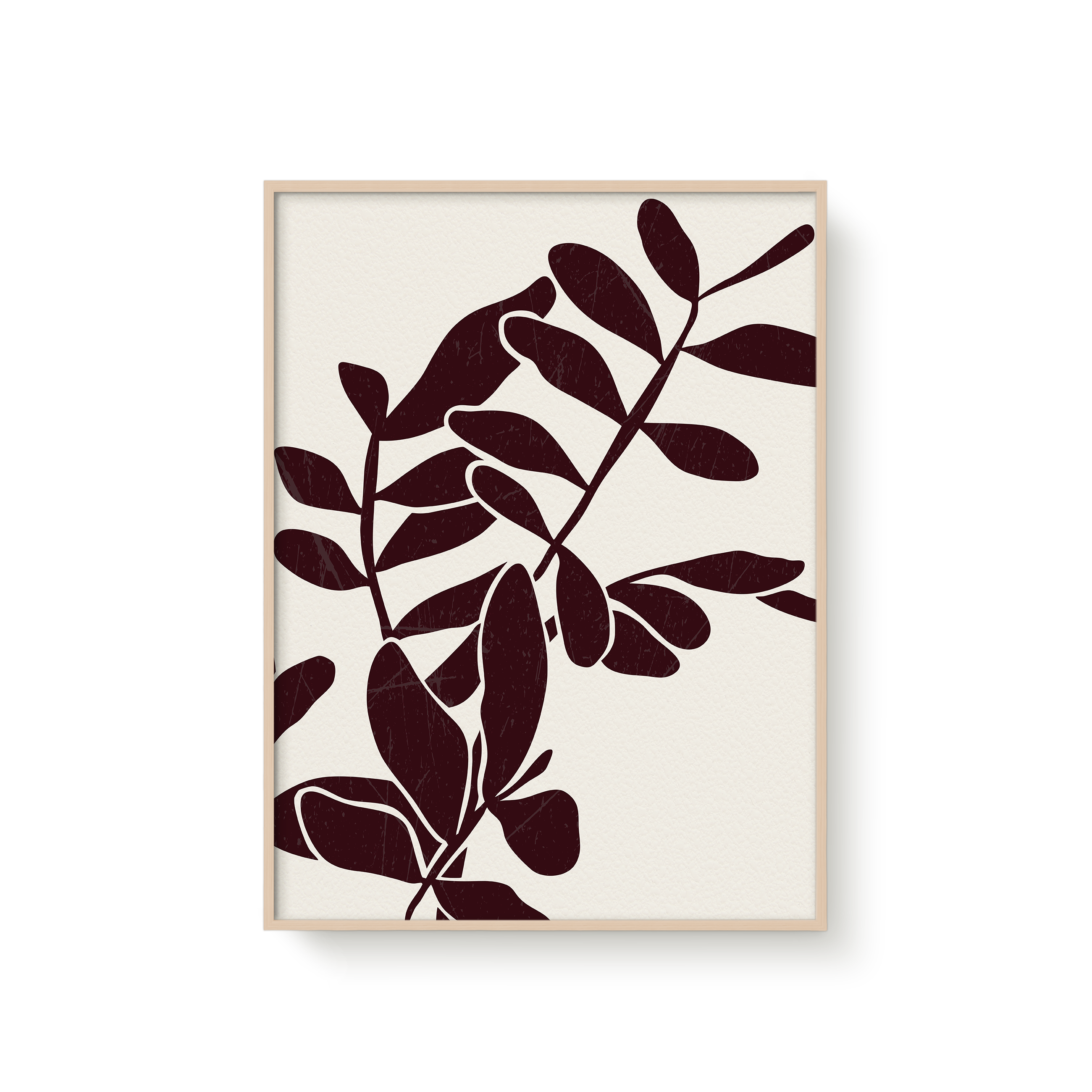 Plant Leaf White 03
