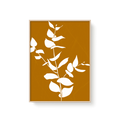 Plant Leaf on Yellow 01