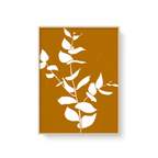 Plant Leaf on Yellow 01