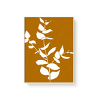 Plant Leaf on Yellow 01